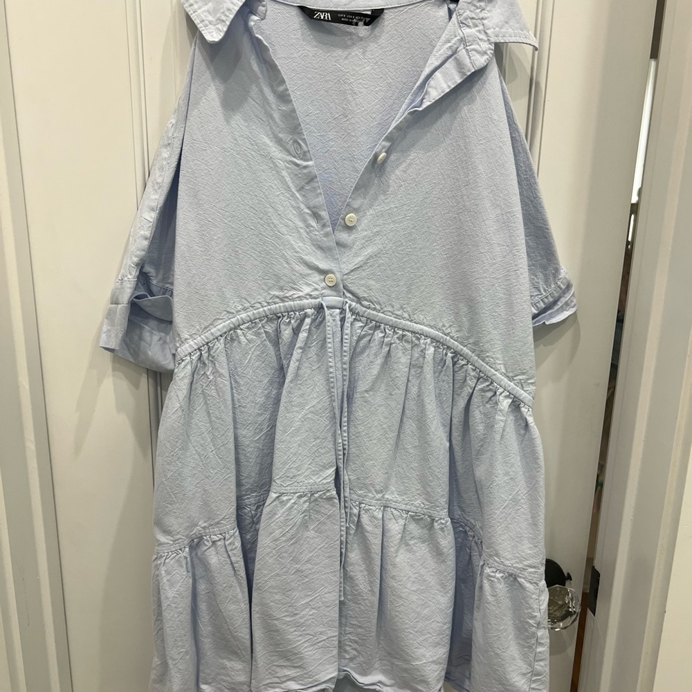 Zara Beach Cover Up Dress Size S